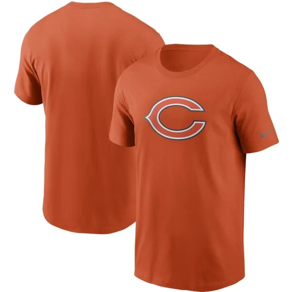 Chicago bears nike primary logo t shirt Orange