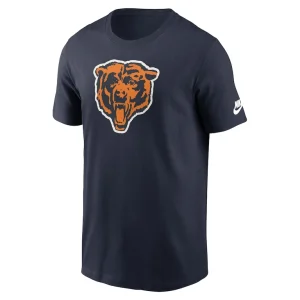 Chicago bears nike rewind logo essential t shirt Navy M