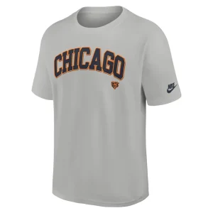 Chicago bears nike rewind max90 statement t shirt Silver M