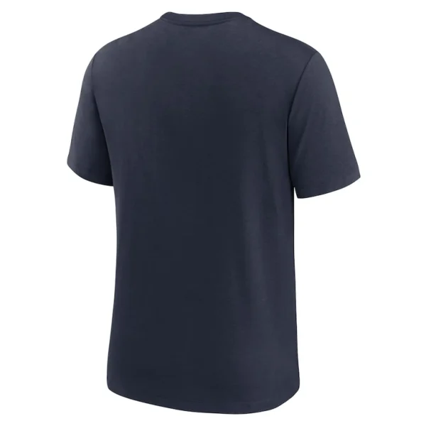 Chicago bears nike rewind playback logo tri blend t shirt Navy L
