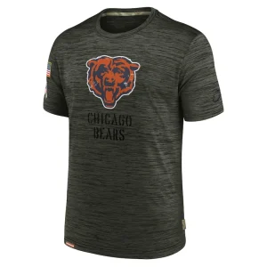 Chicago bears nike salute to service velocity team t shirt Olive M