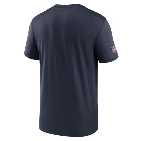 Chicago bears nike sideline infograph performance t shirt Navy M
