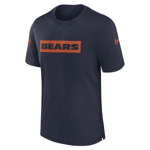Chicago bears nike sideline player performance t shirt Navy M