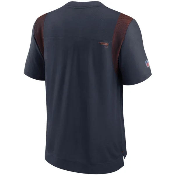 Chicago bears nike sideline player uv performance t shirt Navy L