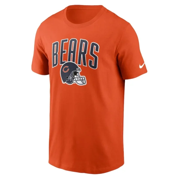 Chicago bears nike team athletic t shirt Orange M