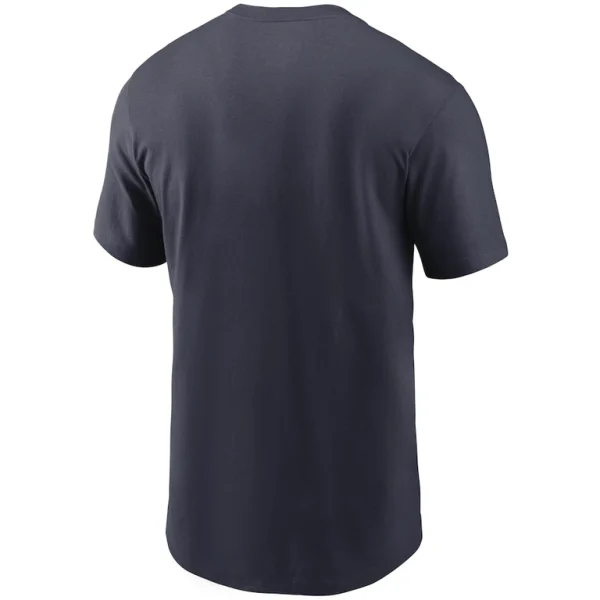 Chicago bears nike team wordmark t shirt Navy L