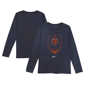 Chicago bears nike toddler legend icon long sleeve t shirt Navy