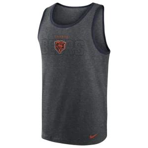 Chicago bears nike tri blend tank top Heathered charcoal M