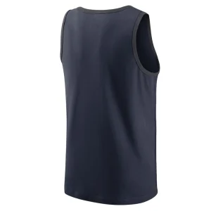 Chicago bears nike tri blend tank top Navy L
