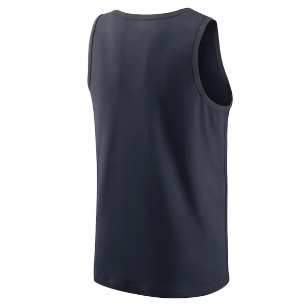 Chicago bears nike tri blend tank top Navy L