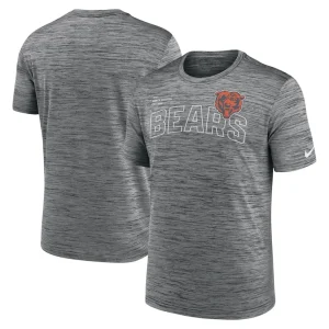 Chicago bears nike velocity arch performance t shirt anthracite Multi