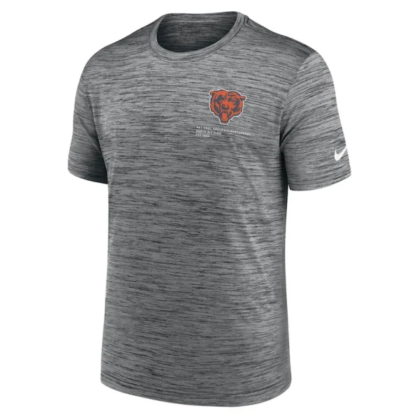 Chicago bears nike velocity performance t shirt anthracite Multi M