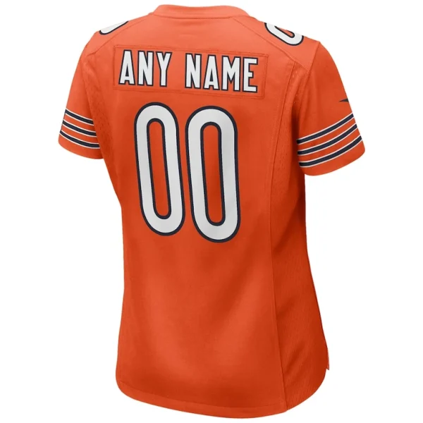 Chicago bears nike womens alternate custom game jersey Orange L