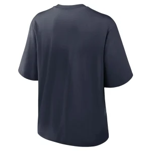 Chicago bears nike womens boxy t shirt Navy M