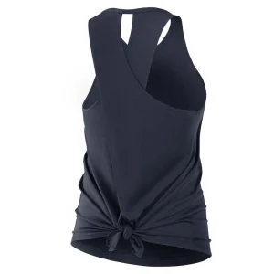 Chicago bears nike womens crossback performance tank top Navy L