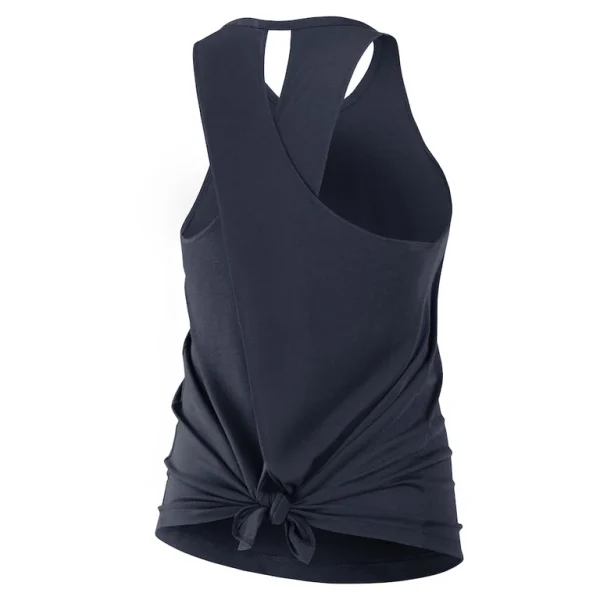 Chicago bears nike womens crossback performance tank top Navy L