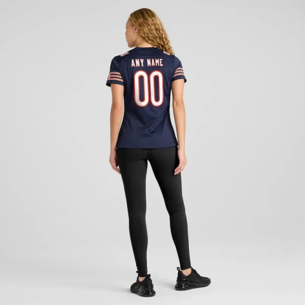 Chicago bears nike womens custom game jersey Navy 2XL