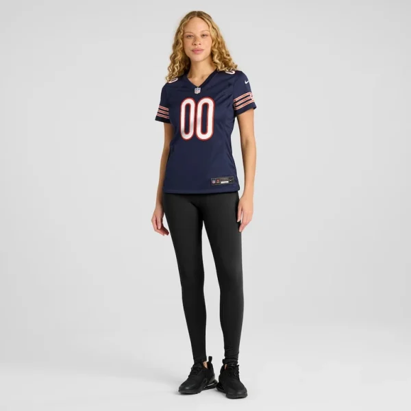 Chicago bears nike womens custom game jersey Navy XL