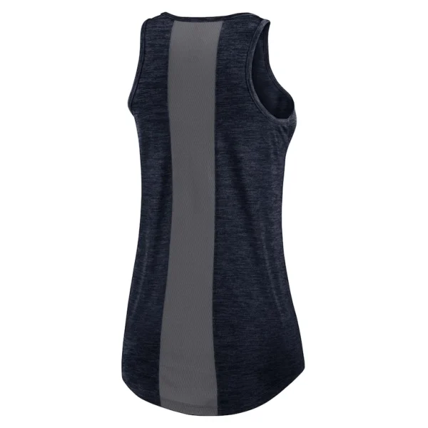 Chicago bears nike womens high neck performance tank top Navy M