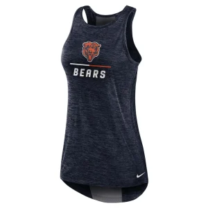 Chicago bears nike womens high neck performance tank top Navy S