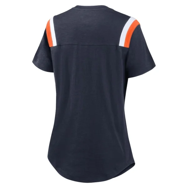 Chicago bears nike womens historic slub fashion t shirt Navy M
