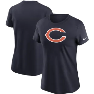 Chicago bears nike womens logo essential t shirt Navy