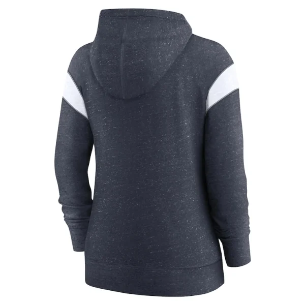 Chicago bears nike womens monaco lightweight full zip hoodie Navywhite M