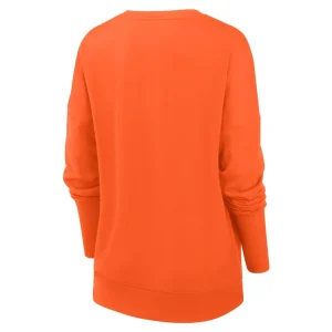 Chicago bears nike womens rewind playback icon performance pullover sweatshirt Orange M