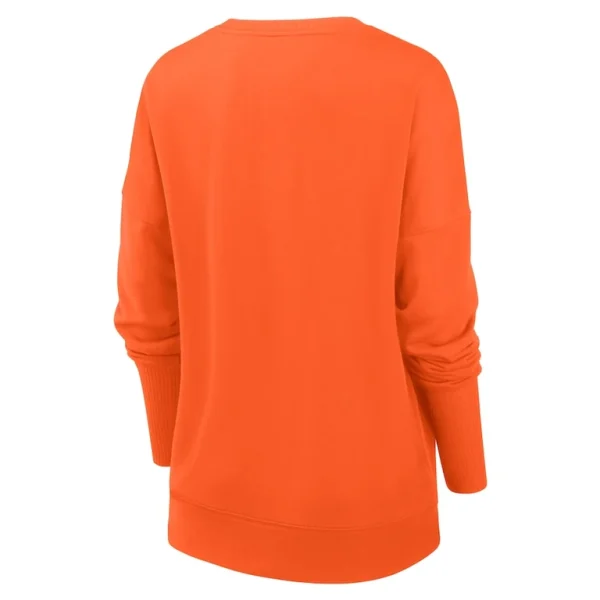 Chicago bears nike womens rewind playback icon performance pullover sweatshirt Orange M