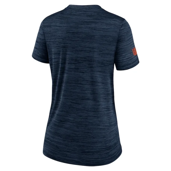 Chicago bears nike womens sideline velocity performance t shirt Navy M