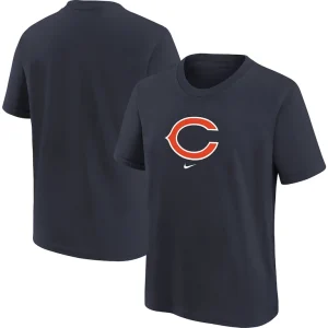 Chicago bears nike youth logo t shirt Navy