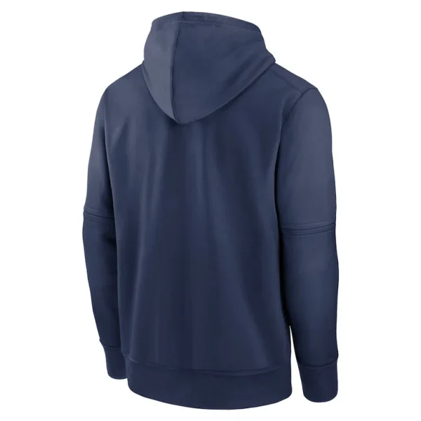 Chicago cubs nike authentic collection city connect practice performance pullover hoodie Navy L