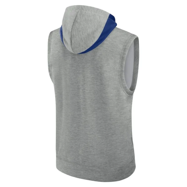 Chicago cubs nike authentic collection early work performance sleeveless pullover hoodie Heather gray L
