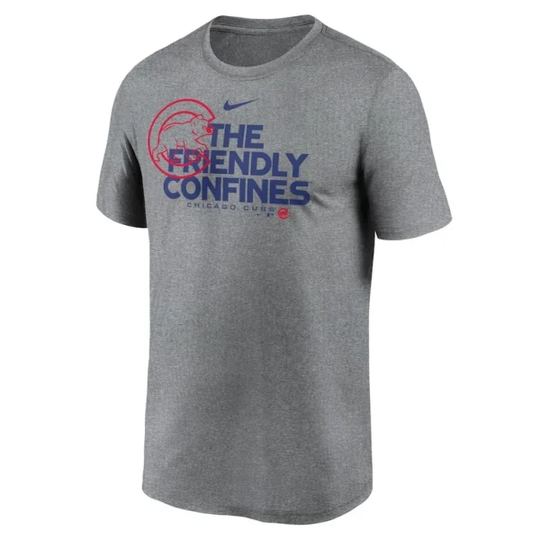 Chicago cubs nike local rep legend performance t shirt Heathered charcoal M