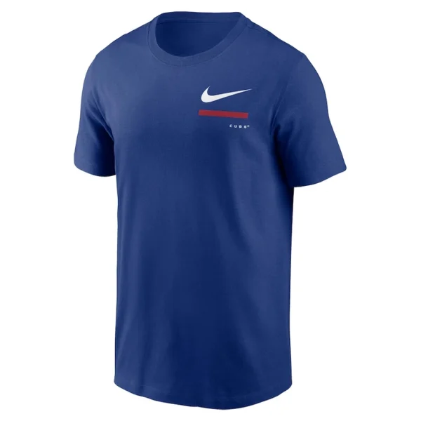Chicago cubs nike over the shoulder t shirt Royal M