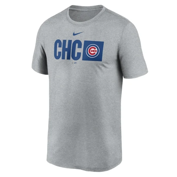 Chicago cubs nike tricode legend t shirt Heather gray M