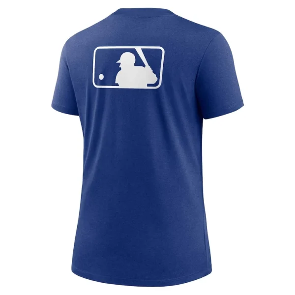 Chicago cubs nike womens authentic collection early work tri blend t shirt Royal M
