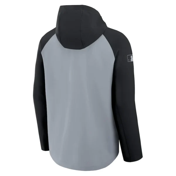 Chicago white sox nike authentic collection raglan performance full zip jacket Grayblack L