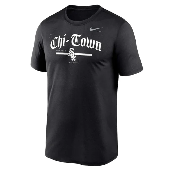 Chicago white sox nike big tall local legend t shirt Black 3XT