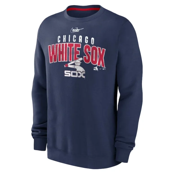 Chicago white sox nike cooperstown collection team shout out pullover sweatshirt Navy M