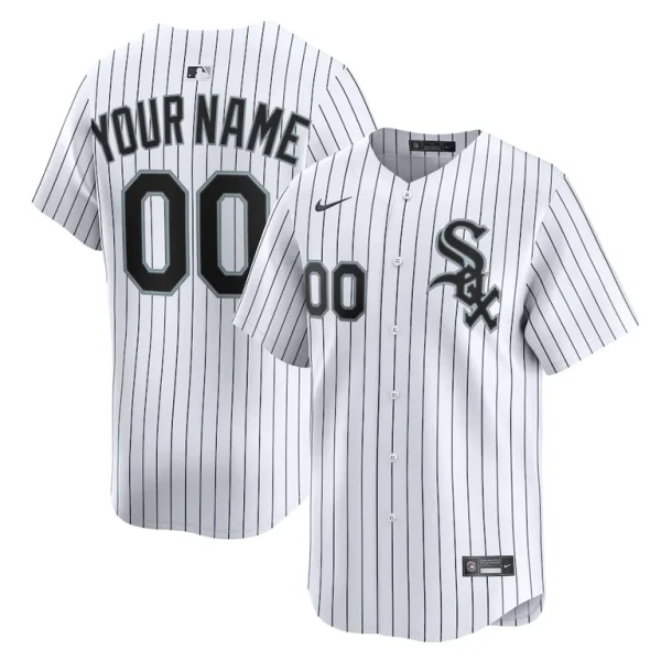 Chicago white sox nike home limited custom jersey White