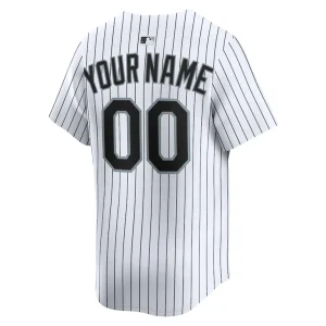 Chicago white sox nike home limited custom jersey White L