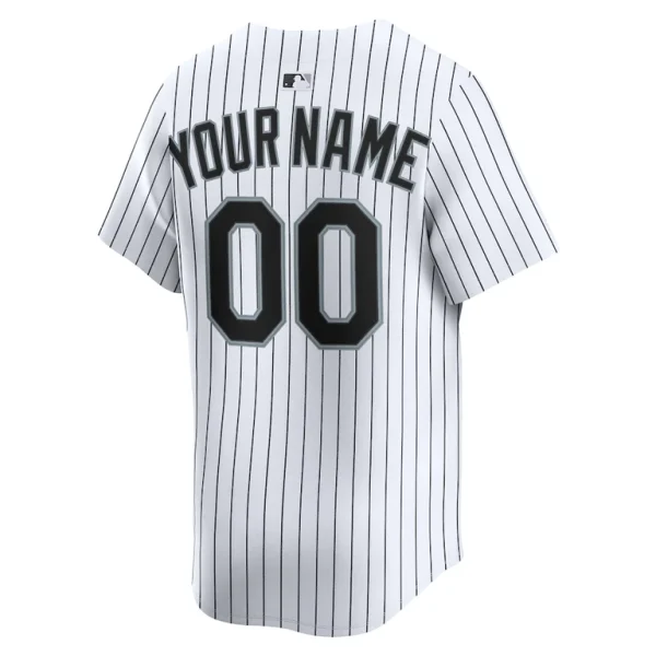 Chicago white sox nike home limited custom jersey White L