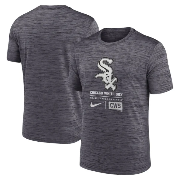 Chicago white sox nike large logo velocity t shirt Black