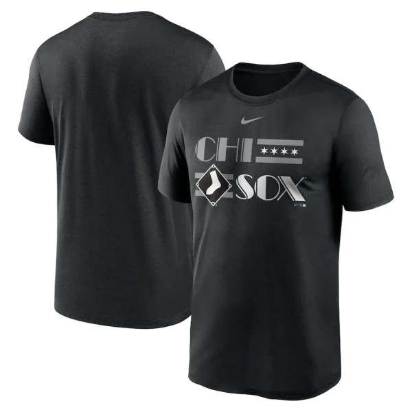 Chicago white sox nike local club rep performance t shirt Black