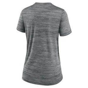 Chicago white sox nike womens city connect velocity practice performance v neck t shirt Gray M