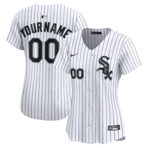 Chicago white sox nike womens home limited custom jersey White