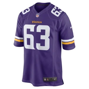 Chim okorafor minnesota vikings nike team game jersey Purple M