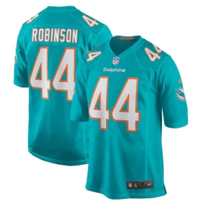 Chop robinson miami dolphins nike game jersey Aqua
