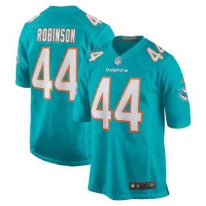Chop robinson miami dolphins nike player game jersey Aqua